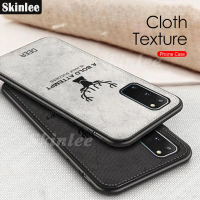 Ốp Lưng Samsung Galaxy S22 Plus, Skinlee, Ốp Mềm Lai Mỏng, Thiết Kế Hình Hươu, Ốp Lưng Vải, Tương Th