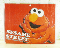 【震撼精品百貨】Sesame Street 芝麻街 環保袋-紅M 震撼日式精品百貨
