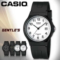 CASIO 卡西歐 指針錶 膠質錶帶 生活防水 日期顯示 (MW-59-7B)