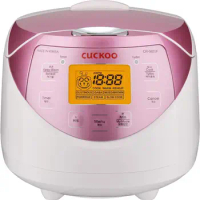 CUCKOO CR-0631F | 6-Cup (Uncooked) Micom Rice Cooker | 8 Menu Options: White Rice, Brown Rice &amp; More, Nonstick Inner Pot