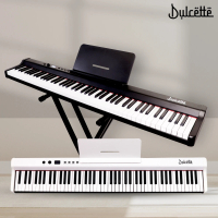 Dulcette｜杜莎 DX-10 半重鎚力度感應 88鍵數位電鋼琴原音(數位電子鋼琴 電鋼琴 電子琴)