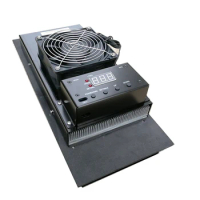 300W 1000Btu 48V Flush Mount Outdoor Cabinet Heat Exchanger TEC Industrial Peltier Cooler