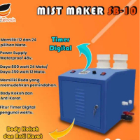 Mesin Pengabut Mist Maker SB10 Mesin Kabut Pelembab Ruangan Gedung Walet