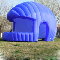 Blue Small Inflatable Party Event Dome Igloo Bar Tent for Outdoor Events New 2018