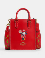 五折 (預購) Coach 迪士尼米奇迷你托特包 Disney X Coach North South Mini Tote With Minnie Mouse｜618年中慶滿萬折$500!!保健食品3件9折!!