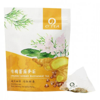 O'TEA 有機薑蕎麥茶獨立三角茶包 3g x 15pack