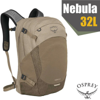 【OSPREY】Nebula 32 專業輕量多功能後背包(TSA 海關認證17吋筆電隔間).雙肩包.電腦書包_羊駝色/拿鐵棕