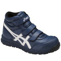 【asics 亞瑟士】FCP302-5001(高筒 工作鞋 塑鋼頭 鋼頭鞋 3E寬楦 防護鞋 藍)