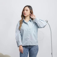ELLIPSESINC Tasya Oversize Shirt BLUE