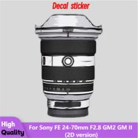 For Sony FE 24-70mm F2.8 GM2 GM II 2D version Camera Lens Sticker Vinyl Wrap Film SEL2470GM2 24-70 2.8 II F/2.8 GMII