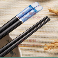 【5雙】筷子家用高檔合金防滑防霉耐高溫筷子套裝【不二雜貨】