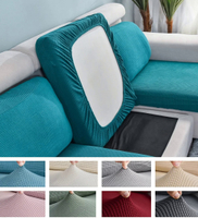Polar fleece sofa seat cushion cover elastic sofa covers for living room  kids mat chair cover furniture protector 10 sizes