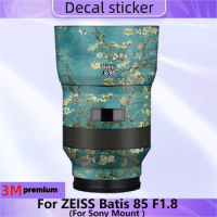 For ZEISS Batis 85 F1.8 (For Sony Mount )Decal Skin Vinyl Wrap Film Lens Body Protective Sticker Protector Coat 85mm 1.8
