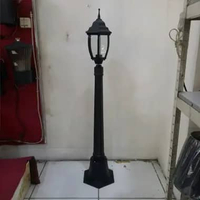 Lampu Taman Tiang Klasik Outdoor Waterproof 105cm - Lampu Pilar Minimalis Vintage - Lampu Hias Jalan