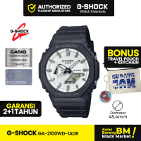 Jam Tangan Pria G-Shock GA-2100WD-1ADR Black Analog Digital Resin Original