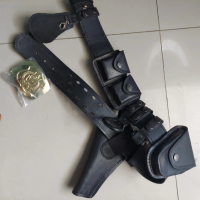 KOPEL KULIT SATPAM JATAHPOLr Asli dengan Bangkol Kpalanya Logo Satpam Ukuran 100 cm untuk Ukuran Cla