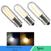 1W 2W 4W LED COB Filament Light Bulbs Mini E12 E14 Warm Cold White Lamps for Refrigerator Fridge Home Lighting Replace