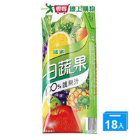 波蜜一日蔬果100%蔬果汁250ml*18【愛買】