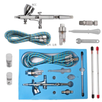 Bộ Máy Nén Khí Airbrush, Pro Dual Action 3, Thích Hợp Cho Bánh Thủ Công, Sơn, Phun Nghệ Thuật, # 834