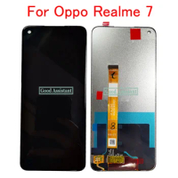 6.5 inch Black For Oppo Realme 7 LCD Display Screen+Touch Panel Digitizer For Oppo Realme 7 Realme7 LCD Display