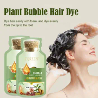 20ml*10pcs Natural Herbal Hair Dye Shampoo 5 Minutes Non-irritating Color Change Repair Fashion White Women Hair Care Hair A8T9