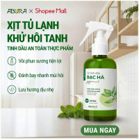 [Xu hướng mới] Xịt Khử Mùi Tủ Lạnh ABURA 100/300/500ml - Hỗ Trợ Giảm Mùi Hôi Ẩm Mốc An Toàn, Thơm Má