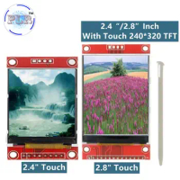 New 2.4" TFT 2.8" TFT With Touch display 240*320 Smart Display Screen 2.4 / 2.8 inch SPI LCD TFT ST7789 Drive IC Module