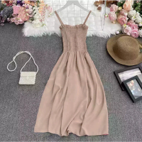 DRESS VIVA/DRESS SABRINA SERUT/DRESS TANK TOP SERUT SABRINA/SUMMER DRESS/DRESS OTD/DRESS PANTAI/DRES
