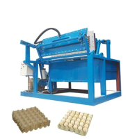 Fully Automatic Egg Tray Machine Egg Dish Carton Production Line High Quality Carton Paper Recycling Egg Tray Making Machine