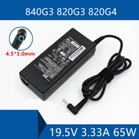 19.5V 3.33A 65W Laptop AC Adapter DC Charger Connector Port Cable For HP EliteBook 840G3 820G3 820G4