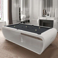 customize High-grade Billiard table household standard American black 8 billiard table commercial indoor villa nine pool table