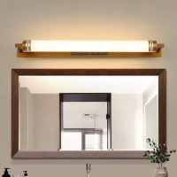 Chinese Style Mirror Lamp Wall Headlamp Modern Lampshade LED Night Lights Cabinet Bathroom Toilet Vanity Spot Sconces Room Decor