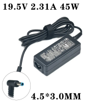 อะแดปเตอร์ชาร์จแล็ปท็อป, 19.5V 2.31A 45W, ขนาด 4.5*3.0 มม., สำหรับ HP Stream X360 13 และ 14 Pavilion