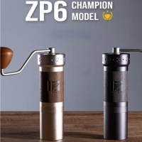 1Zpresso ZP6 Manual Coffee Grinder 48mm burrs finer adjustment mechanism primarily designed pour-over portable coffee grinder