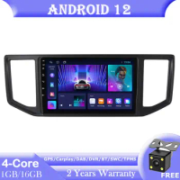 9"Android 12 Head Unit Radio GPS SAT Navi DAB WIFI DVR For VW Crafter 2017-2021