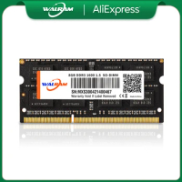 WALRAM DDR3 DDR3L DDR4 4GB 8GB 16GB laptop memory 1600 1333 2400 2666 3200MHz Memoria Ram DDR4 Notebook RAM Sodimm Memory