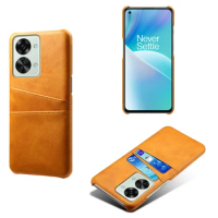 Retro PU Leather Card Holder Phone Cover For Oneplus Nord 2T Case For One plus Nord 2T Coque Funda Oneplue Nord 2T 1+Nord 2T