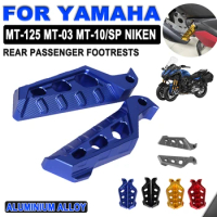 For Yamaha MT125 MT-125 MT03 MT-03 MT 10 MT10 MT-10 SP Niken Motorcycle Accessories Rear Foot Pegs Rests Passenger Footrests
