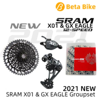 2021 SRAM GX &amp; X01 EAGLE DUB 1x12 12v Speed 10-52T Groupset Kit XD Cassette GX Chain XO1 Trigger Shifter Rear Derailleur 4 Parts