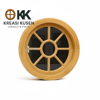 Kusen Jendela Bulat Kayu Jati • Kusen Jendela modern