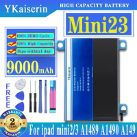 Battery Mini2 Mini3 9000mAh For iPad Mini 2 / 3 A1489 A1490 A1491 A1512 A1599 A1560 A1561 A1600 2nd 3rd Generation batteria