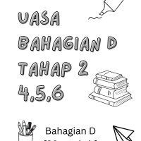 UASA karangan Bahagian D TAHUN4,5,6 buku aktiviti