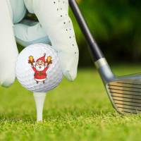 Santa Claus Christmas Golf Ball Christmas Gifts Interesting Funny Golf Balls Surprising Official Siz
