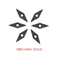Carbide Tool Part VBMT110304 CNC External Turning Insert Tungsten Carbide Insert VBMT 11304 Cutter Lathe Tool