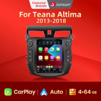 Junsun for Nissan Teana Altima 2013-2018 10.4 Inch Tesla Style GPS Navigation Carplay Auto Android Head Unit Multimedia Player