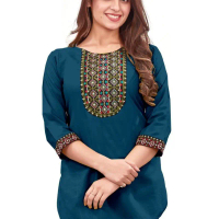 RAYON SHORT KURTI มีไซส์ S-3XL ขายแยกเฉพาะท็อปส์ซูเท่านั้น