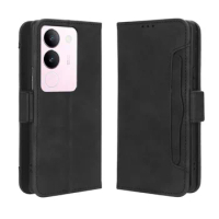 For Vivo V29 5G Premium Leather Wallet Leather Flip Multi-card slot Cover For Vivo V29 V 29 5G Phone