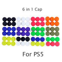 10sets Non-Slip Thumbstick Grip Cover 6 in 1 Joystick Cap For PS5 PS4 XBOX Series PS3 Switch Pro XBOXONE Console Accessories