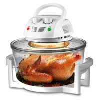 Halogen Oven Air Fryer Infrared Convection Cookware Healthy Kitchen Countertop Cooking