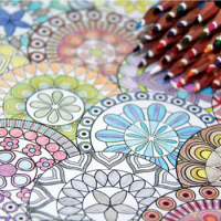 Zen Mandalas Datura Coloring Book Drawing Art Datura Pattern Mandalas Flower Coloring Book Montessori Put Colour on